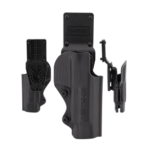 Hybrid rig set holsters