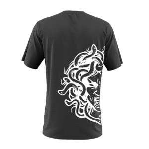 T-shirt Hydra black back