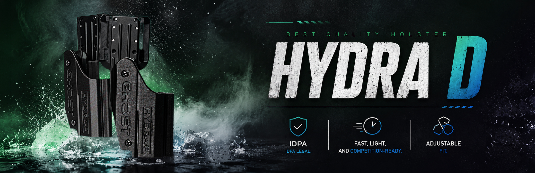 ghost hydra d holsters banner
